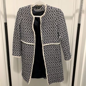 LIKE NEW - Zara Tweed Long Coat